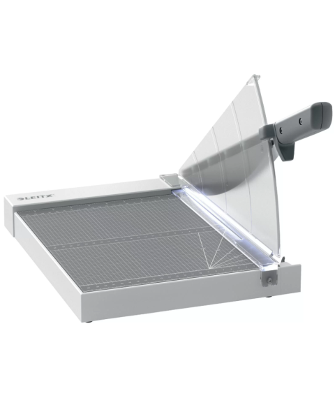 Ghilotina LEITZ Home Office Precision, A4, 10 foi, gri